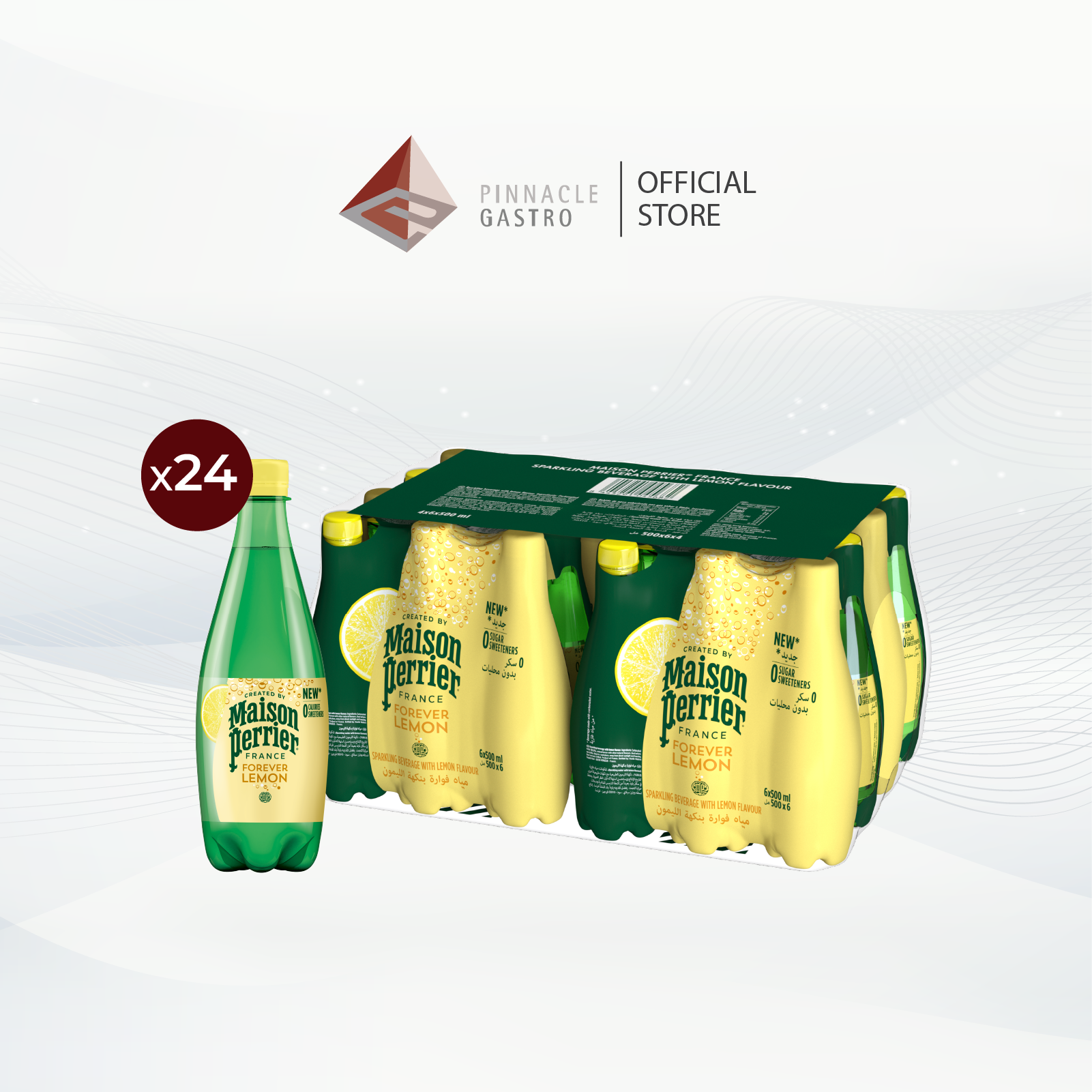 Maison Perrier Pet 500ml. Forever Lemon